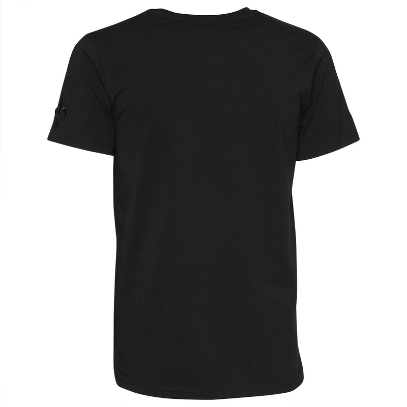 Tigrované tričko čierne unisex