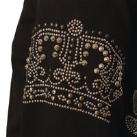 Mikina Diamond King čierna
