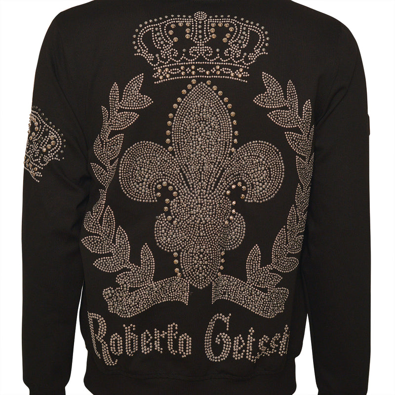 Mikina Diamond King čierna