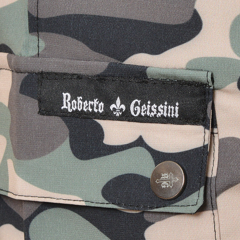 Cargo šortky kamufláž